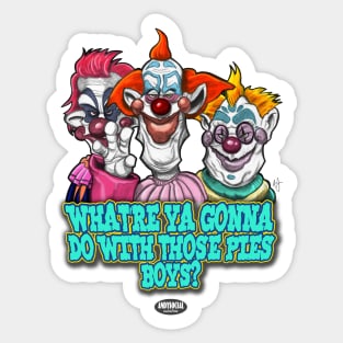 Killer Klowns From Outer Space Sticker